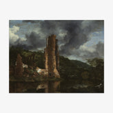 Landscape with the Ruins of the Castle of Egmond by Jacob van Ruisdael - thumbnail_0_nf_6738ff35746ff704b89f8766